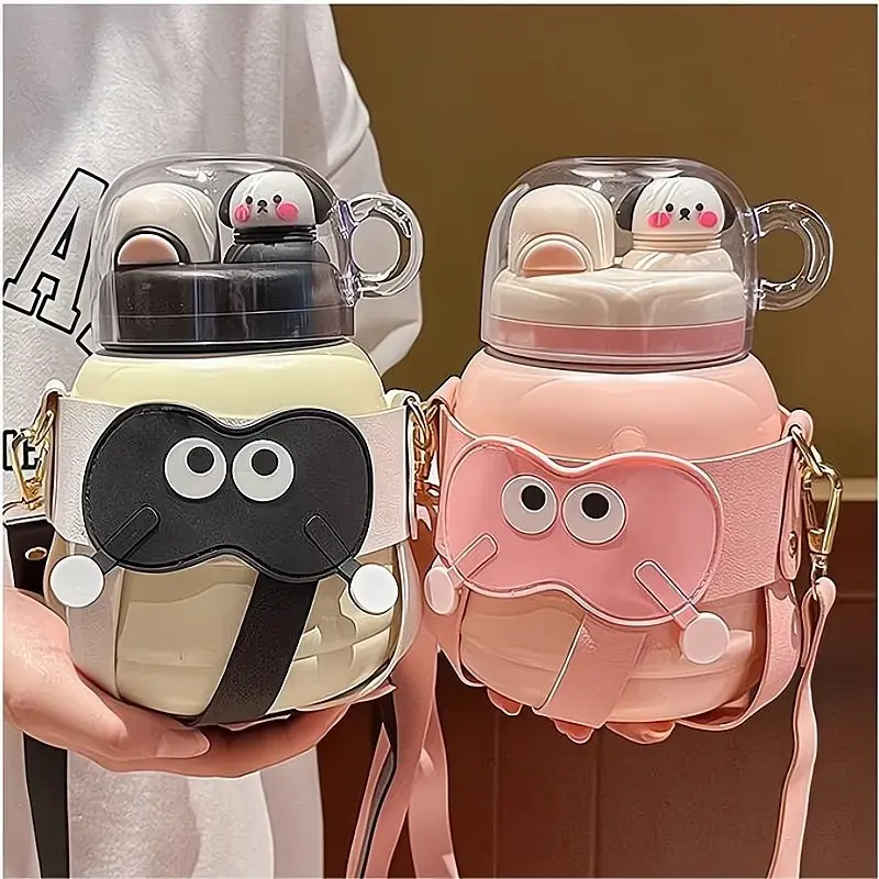 Vacuum Cup for Girls Good-looking 316 Pairs Drinking Cup Cute Student for School Big Belly Cup Children's Kettle