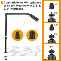 Gambar Ulanzi Vijim LS08 Flexible Arm for Live Stream Stand Video Equipment dari Matrix Camera Kota Administrasi Jakarta Barat 3 Tokopedia