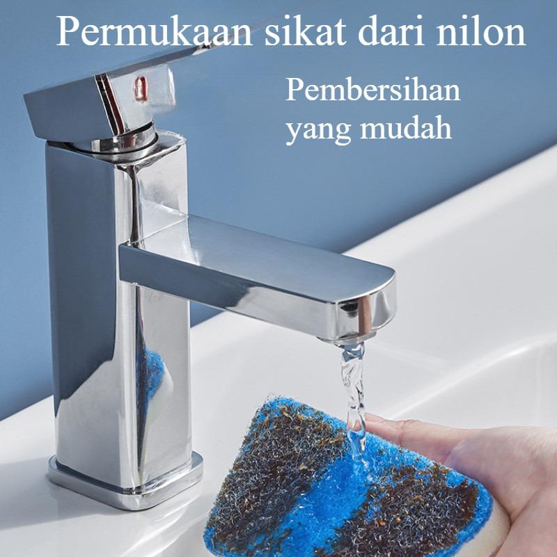 Pembersih Kamar Mandi Multifungsi / Alat Sikat Set Pembersih Dinding Lantai Kamar Mandi Dapur Toilet / Sikat Kamar Mandi / Pegangan Sikat Spons Pembersih Kamar Mandi Multifungsi / Alat Sikat Set Pembersih Dinding Lantai Kamar Mandi Dapur Toilet / Sikat Kamar Mandi / Pegangan Sikat Spons