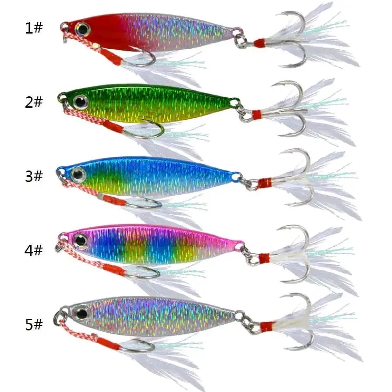10gr/5cm metal jig umpan casting laut pinggiran Lure 1