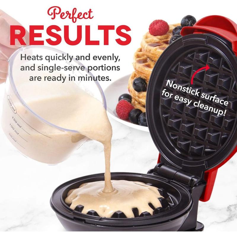 Product Introduction of 【READY STCOK 】 Mini Waffle Maker Electric Breakfast Waffle Machine Waffle Pot Sandwich Multi function Cooker Pot Non-Stick Bread Cake Maker Egg Cake Pan Eggette 3