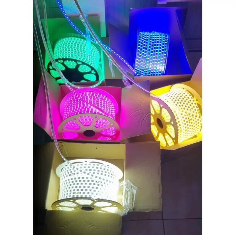 DÂY LED 2 HÀNG BÓNG 2835 HẮC TRẦN, QUẤN CÂY, TRANG TRÍ NHÀ CỬA, ĐƠN GIÁ/1M KO NGUỒN 2
