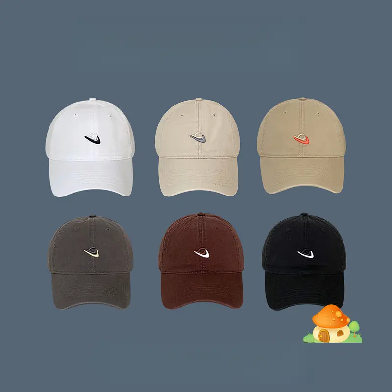 Korean Ins Embroidered Duckbill Hat Female Spring And Summer Sunshade Student Baseball Cap Male