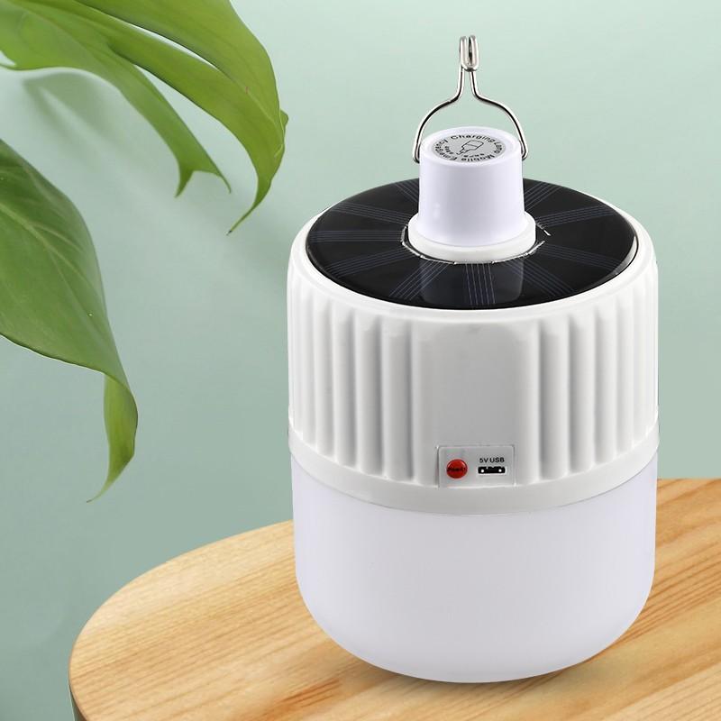 Bóng đèn tích điện treo,Bóng đèn led bóng đèn sạc năng lượng mặt trời mẫu mới, đèn chợ đêm di động, đèn gian hàng đèn khẩn cấp mất điện 3