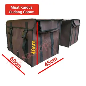 Tas Obrok Motor Kurir Kanvas Terpal Tebal Travel