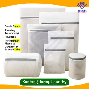 [COD] NANVAN NVN-WN01 JARING NET LAUNDRY TEBAL - TAS KANTONG CUCI BAJU PAKAIAN BRA ANTI KUSUT UNTUK MESIN CUCI
