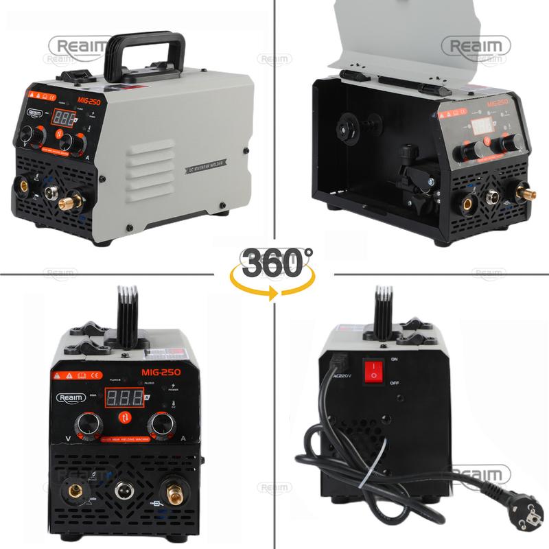 Reaim Mesin Las Mig 450 Watt Las Listrik Welding Machine Mesin Travo Las Listrik Inventer Model: MIG-250 7