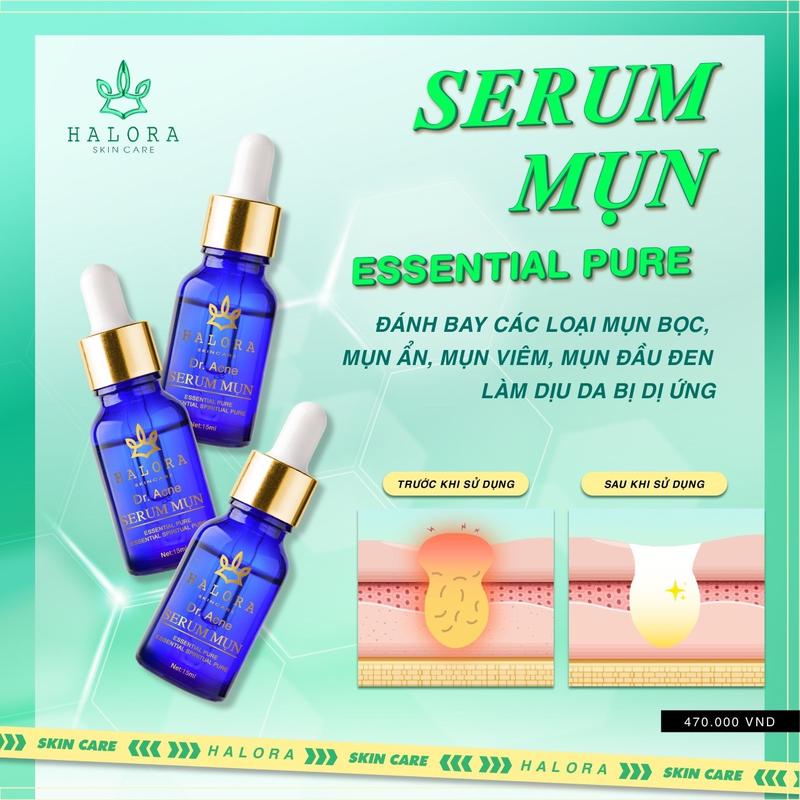 [Bao bì mới]Serum mụn Halora diệt mụn - hết dị ứng - phục hồi da 1