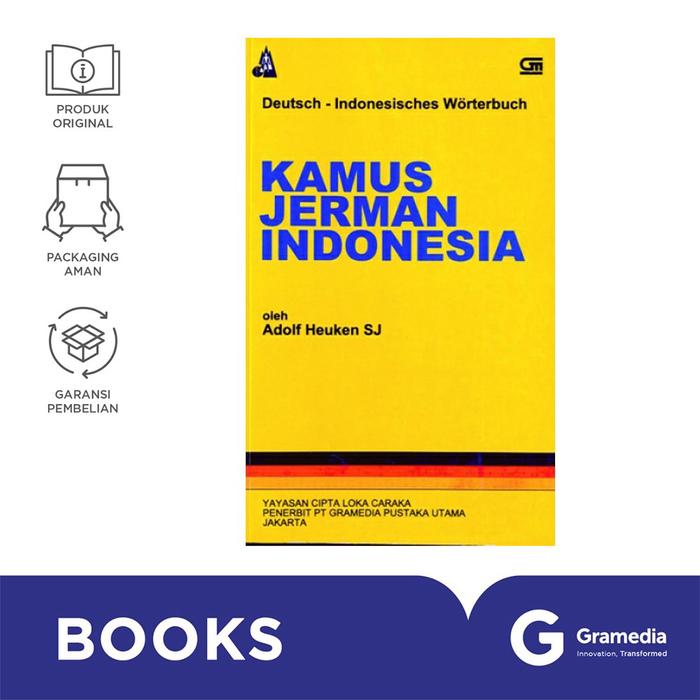 Gambar Gramedia Buku Kamus Jerman-Indonesia ( Adolf Heuken ) dari Gramedia Kota Administrasi Jakarta Barat Tokopedia