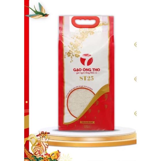gạo ST25 Ông thọ túi 5kg dẻo mềm 6
