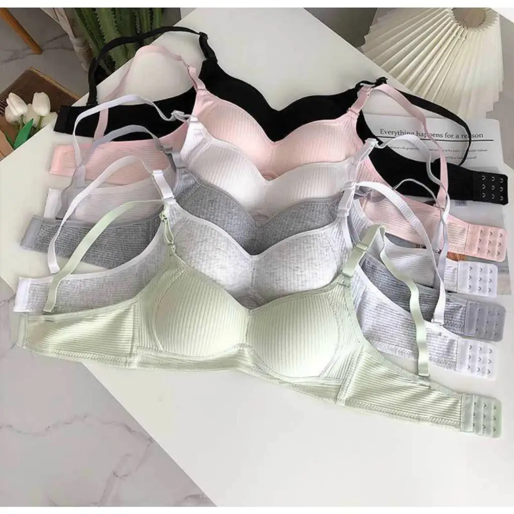 [From Nhỏ Tăng 1 Size] Combo Áo Lót Nữ, Áo Ngực Cotton Không Gọng, Áo Nữ Sinh 138 Mút Mỏng May Liền Thoáng Khí Dành Cho Học Sinh, Áo Nữ Sinh