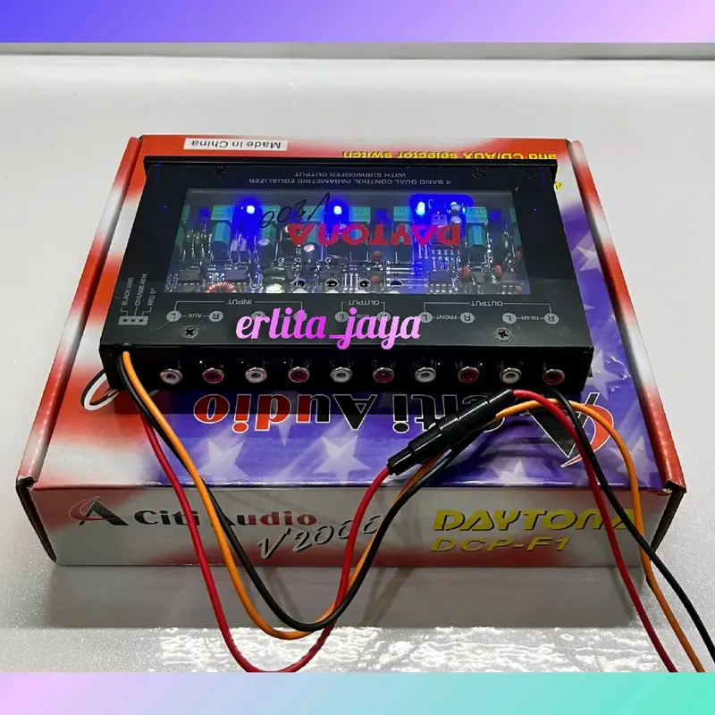 ￼PARAMETRIK EQUALIZER DAYTONA DCF-F1 V2000 TERMURAH CAR AUDIO MOBIL 2