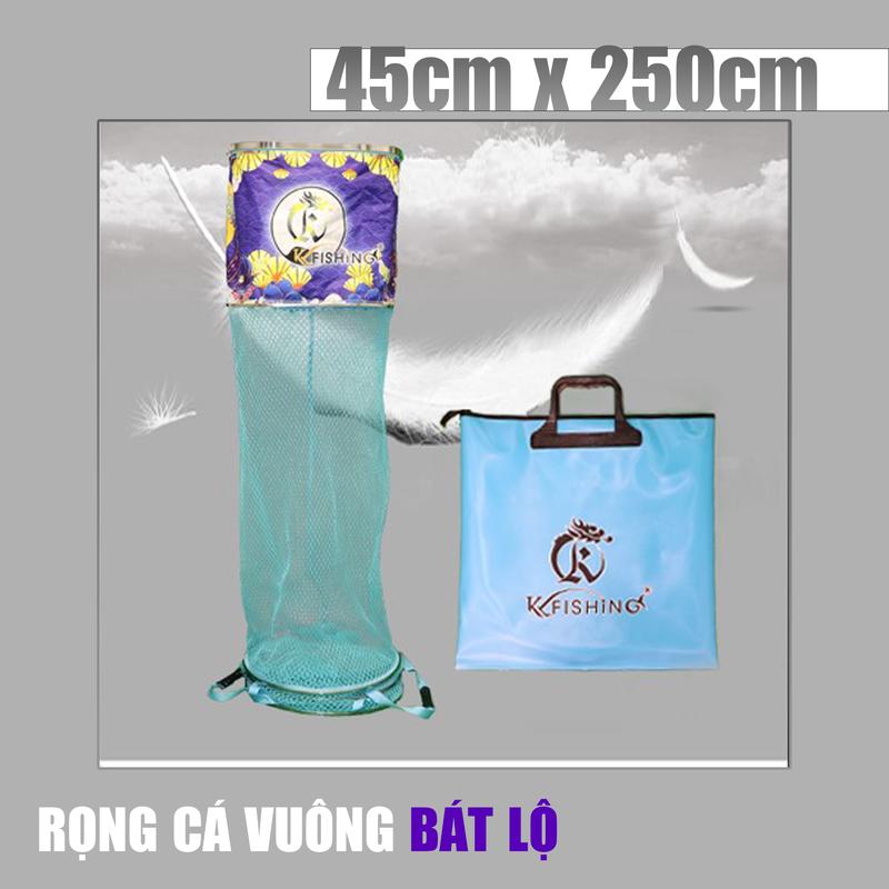 [RỌNG CÁ THANH LÝ] Rọng Cá Bát Lộ 45cm x 250cm - Vành Vuông Chất Liệu Không Gỉ