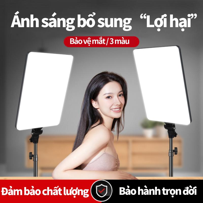 Đèn LED Live Light, Photo Studio bổ sung ánh sáng với khung để phát sóng trực tiếp và chụp ảnh
