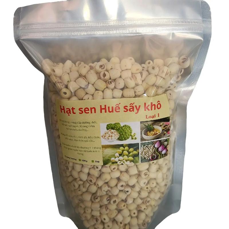  500g Hạt sen Huế sấy khô .loại 1.   Food 