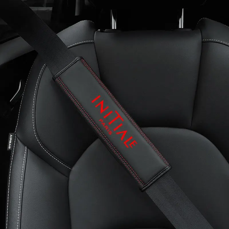 Car Seat Belt Shoulder Pad, 1/2 Counts Adjustable Design Car Seat Belt Cover, Universal Car Interior Accessories for Renault Initiale Paris 4