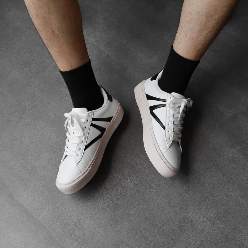 Giày Sneaker JOG04 - thiết kế đế bệt Signature , Skate Shoes , đế cao su tăng chiều cao cho nam ( V1 )