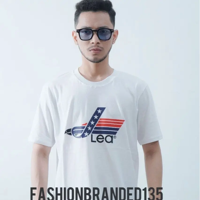 Kaos Lea Premium 0riginal Combed 24s Tebal / Kaos Pria Branded / Baju Distro Keren Import Model Terbaru / T-shirt Dewasa Pria Wanita Unisex Sablon Pendek Oblong