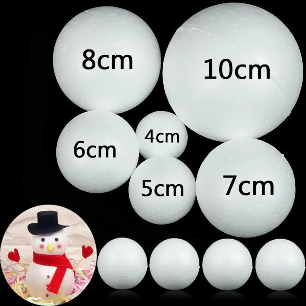 Bóng Xốp Polystyrene Tròn Trơn, Để Làm Thủ Công Cưới, < The Home >