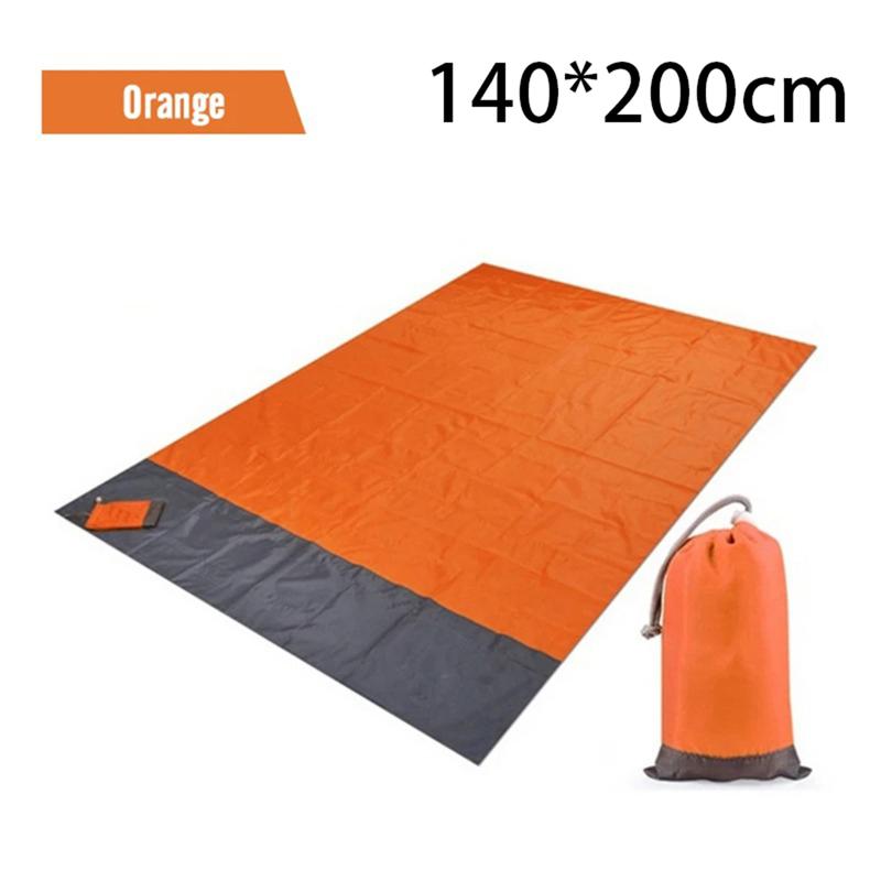 Chăn bỏ túi, không thấm nước, có thể gập lại, Nhẹ, thích hợp cho dã ngoại, đi biển và lễ hội, có thể được sử dụng làm phụ kiện 6