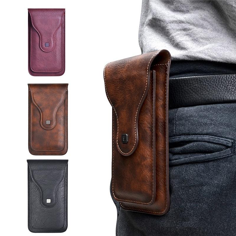 Túi Đeo Hông Cổ Điển Cho Nam Hàng Mới Về Túi Đeo Hông Có Thắt Lưng Thích Hợp Đựng Điện Thoại Di Động Túi Đeo Hông Túi Đeo Thắt Lưng Ví BQX