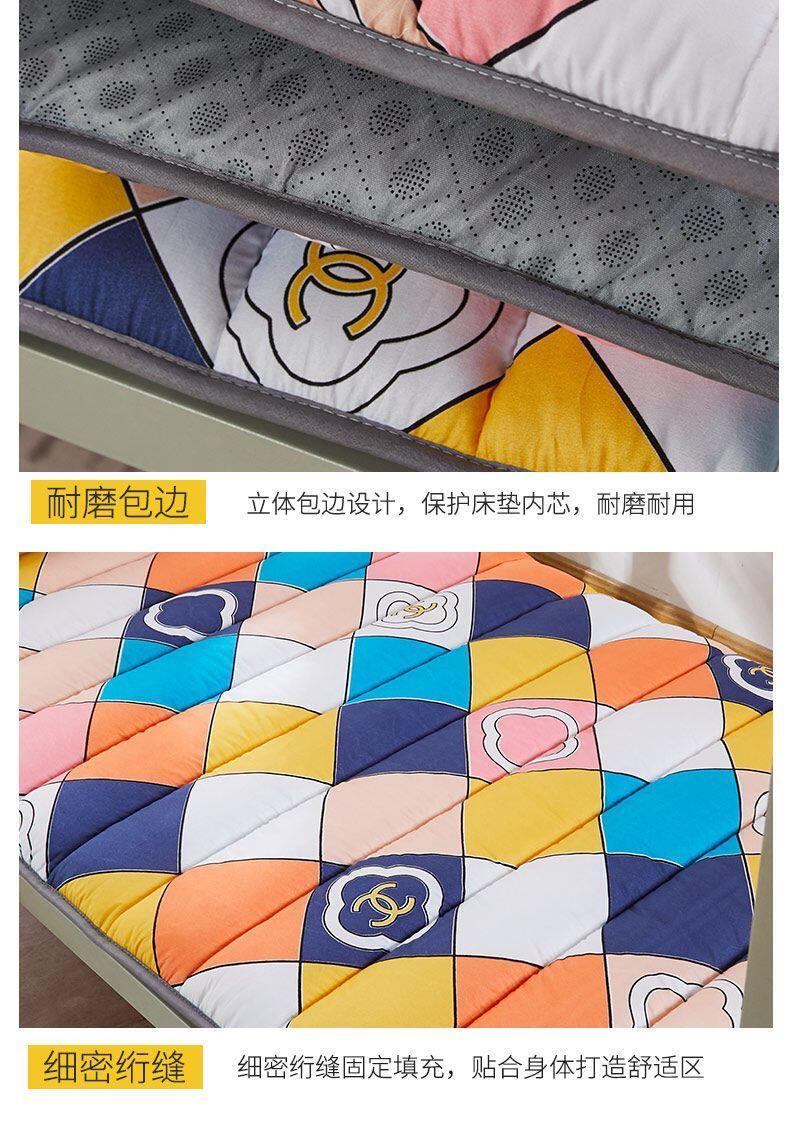 Product Introduction of Thickened student mattress, moisture-proof, foldable tatami, non slip bed mat, bunk bed, single and double dormitory 9