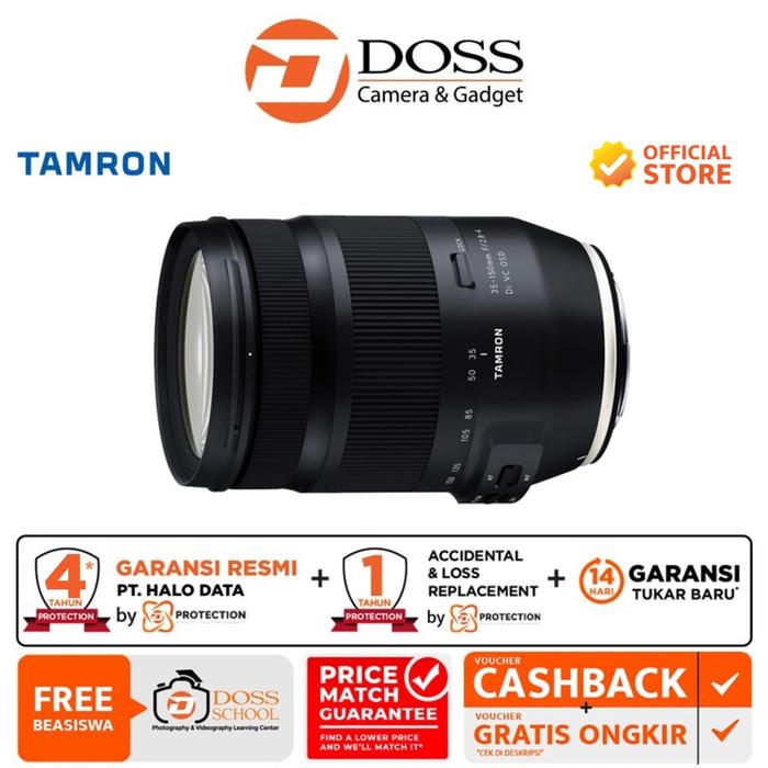 Gambar Tamron 35-150mm f/2.8-4 Di VC OSD Lens F Mount EF Mount dari DOSS Camera & Gadget Kota Administrasi Jakarta Selatan Tokopedia