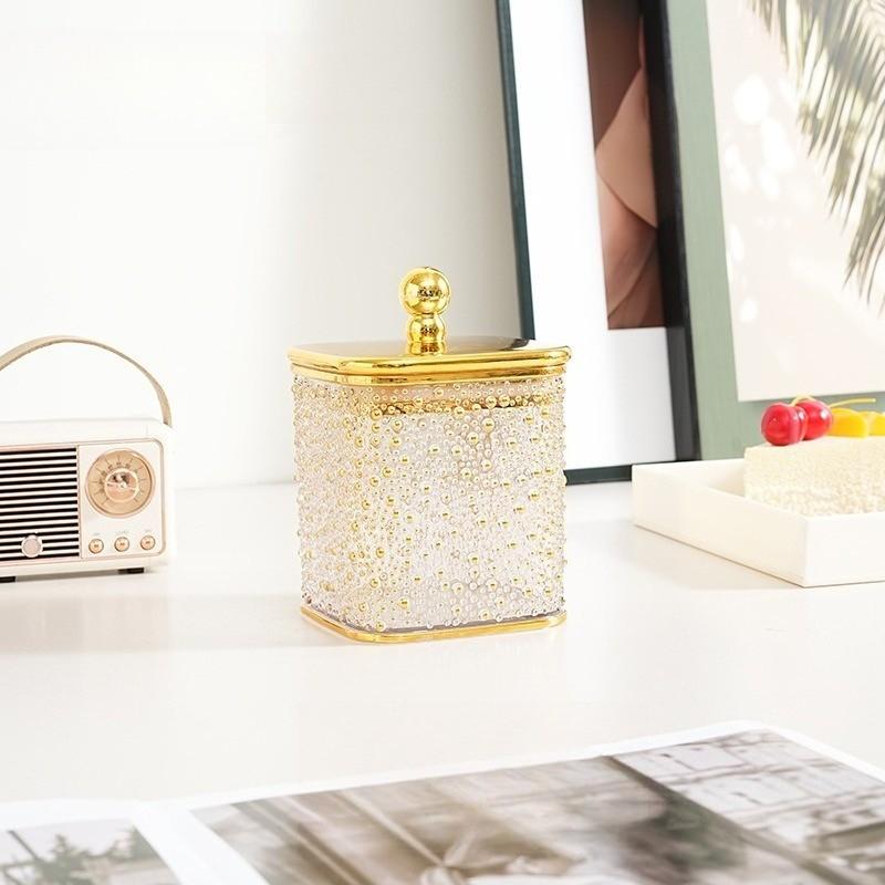 PERFECT 3PCS/Set Toples Penyimpanan Tempat Penyimpanan Tutup Sabuk Toples Hari Raya Toples Lebaran Tempat Penyimpanan Snack Mewah