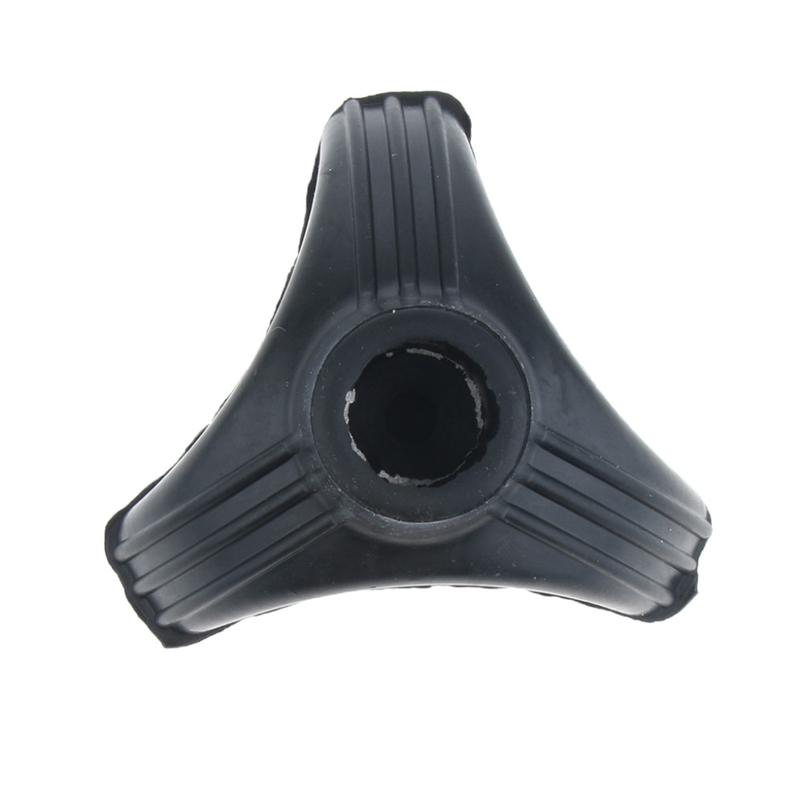 Product Introduction of Black Tripod Anti Slip Rubber Replacement  Cane Stick Crutches 5/8 inch 3/4 inch 1