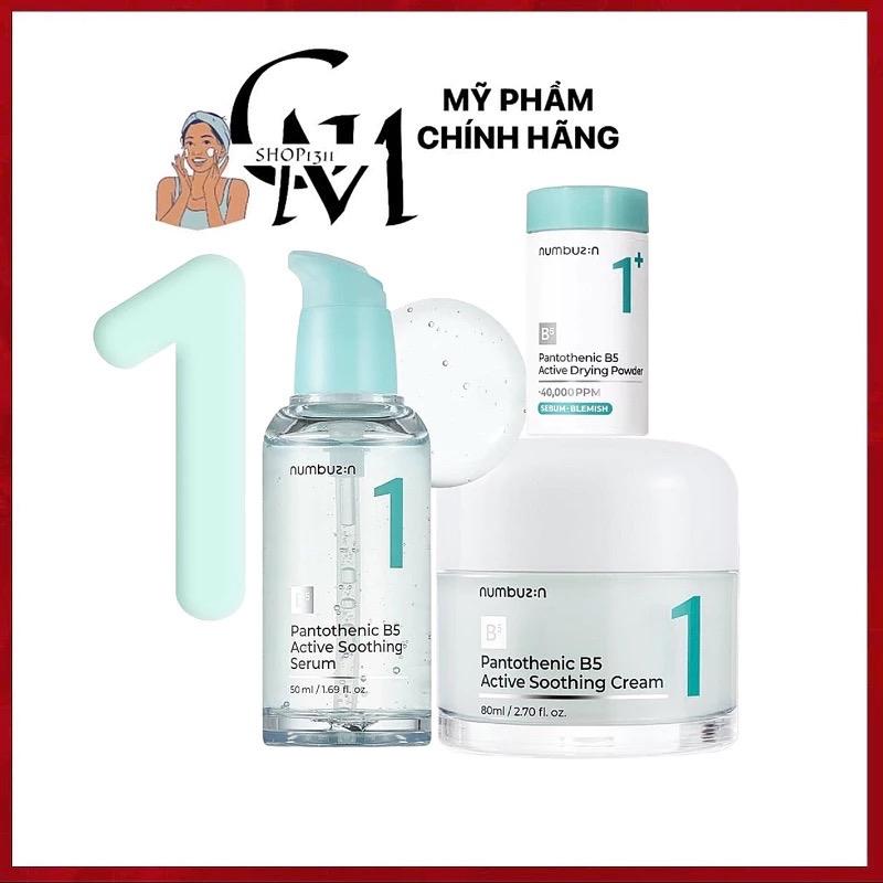 Kem dưỡng làm dịu da B5 NUMBUZIN NO1 PANTOTHENIC B5 ACTIVE SOOTHING CREAM 80ml
