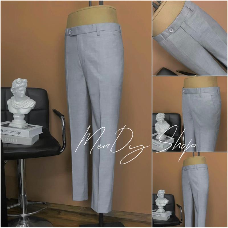 Quần Âu Nam Cashmere chất liệu thoáng mát Menswear Pants tối giản quandai quần 6