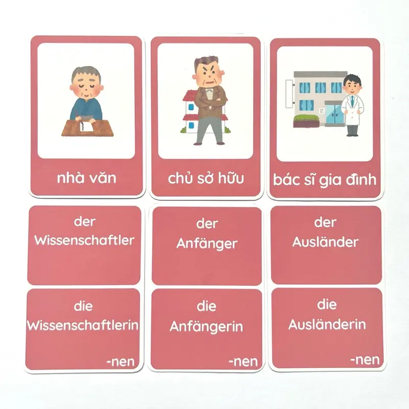 Flashcards Tiếng Đức Trình Độ A2 (850 Thẻ) 2