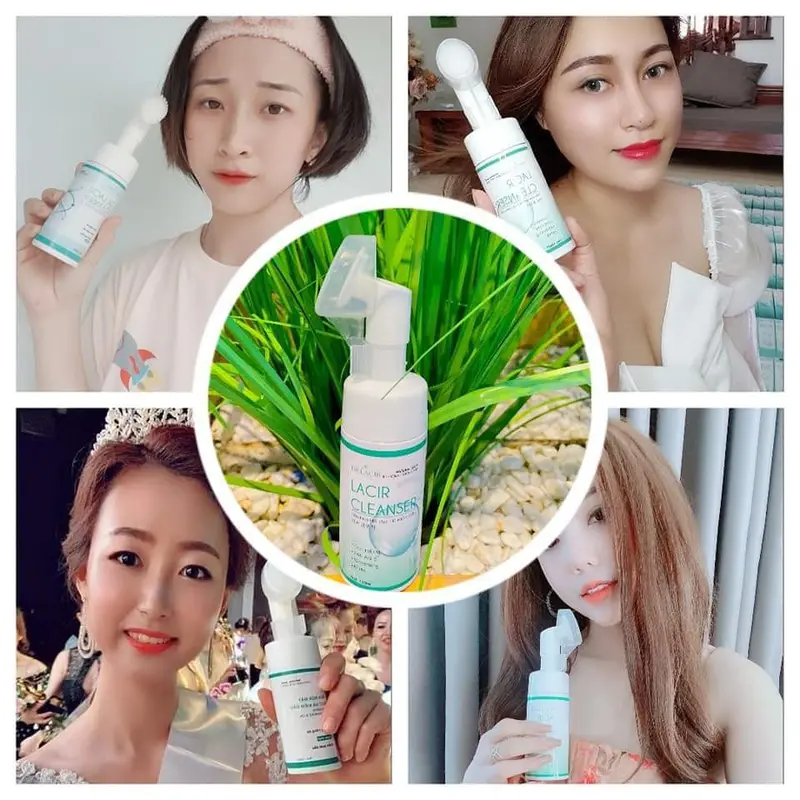 Sữa Rửa Mặt Kiềm Dầu Bạc Hà Dr Lacir Hộp 150ml dành cho da dầu Skincare 6