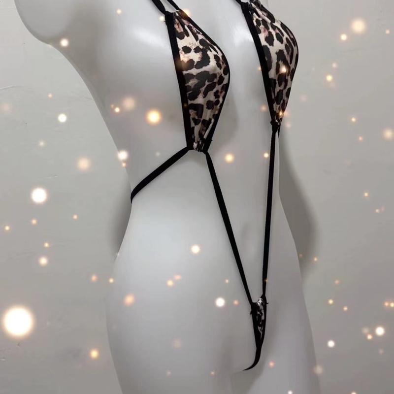 Product Introduction of Đồ Lót Gợi Cảm, Bộ Bikini Nơ Gợi Cảm, Áo Jumpsuit Quần Một Mảnh Hở, Đồ Ngủ Đồng Phục, Thời Trang Mới, Năm 2025 7