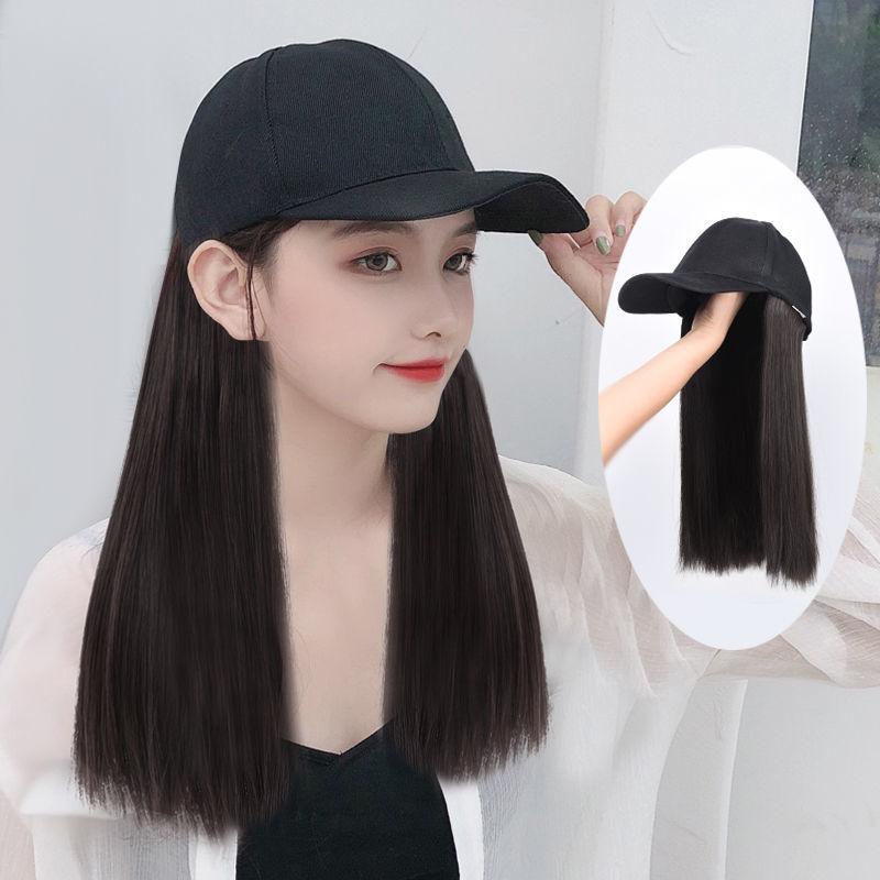 COD-Topi, tali, wig, wanita, rambut panjang sedang, tren selebriti ...