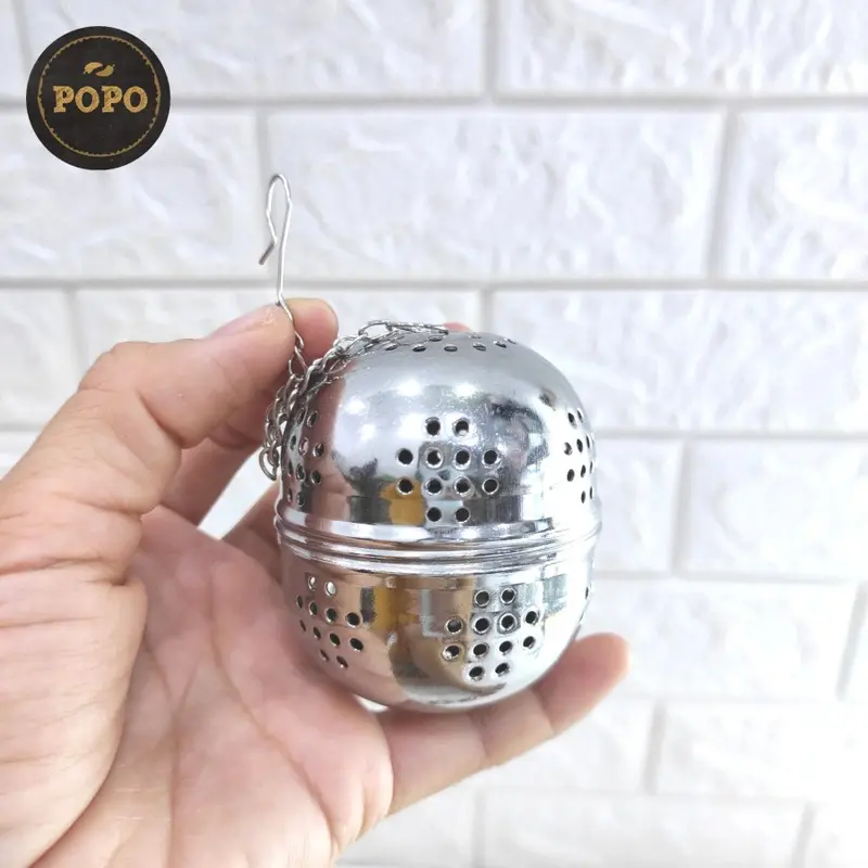 Filter Saringan Teh Reusable Tea Strainer Stainless Steel Saringan 5