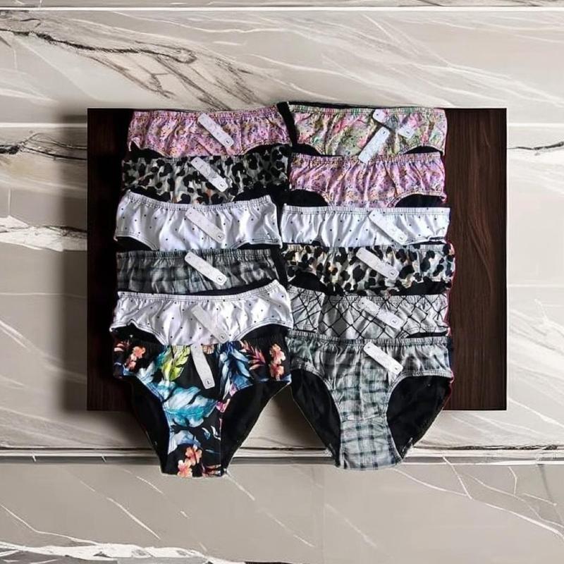 Product Introduction of COD NEW good quality 12PCS panty ladies cotton Underwear 16