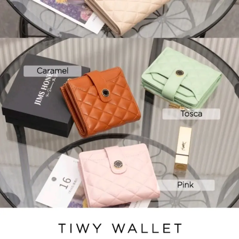 Jims Honey Dompet Lipat Tiwy Wallet Freebox Kulit Uang Wanita 4