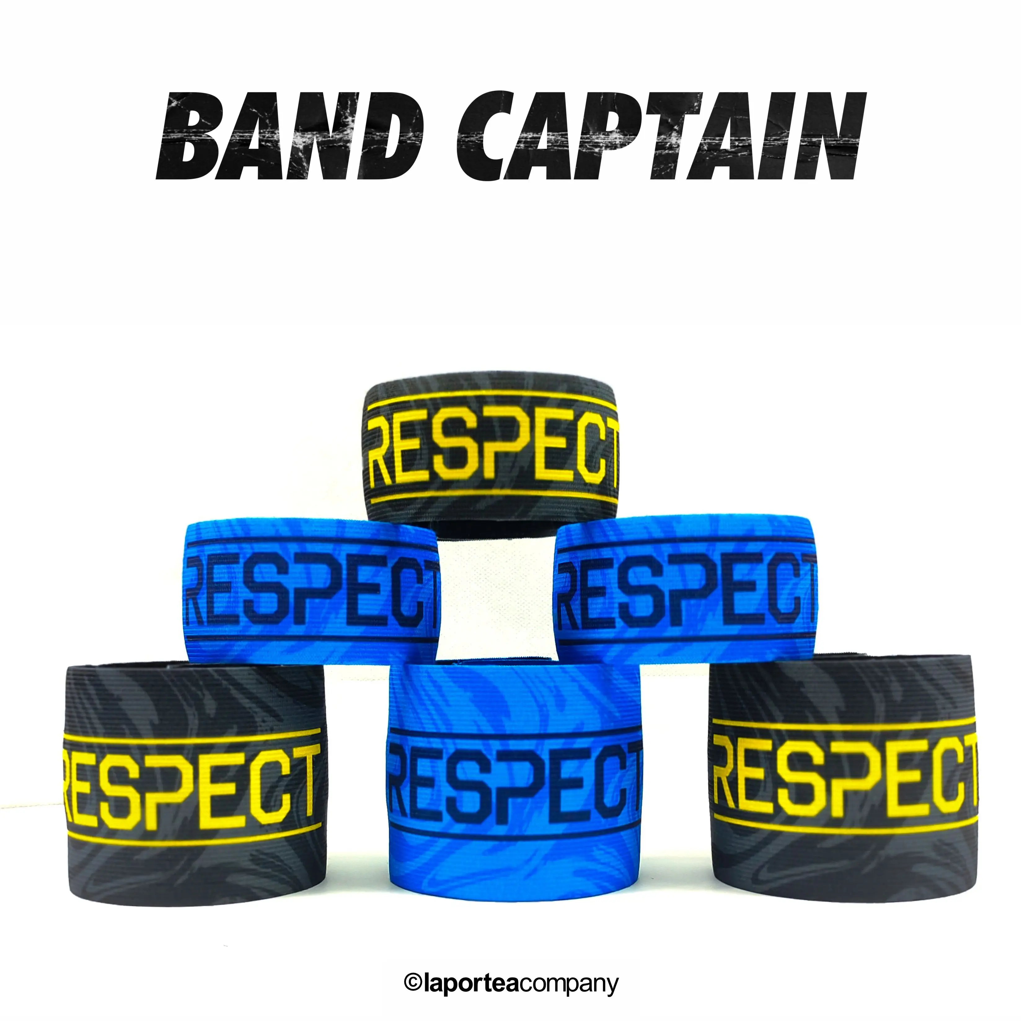 BAND CAPTAIN RESPECT / 5 CM & 7.5 CM