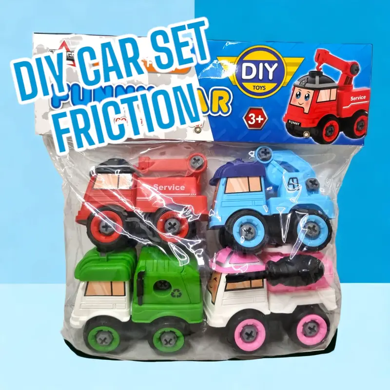 Mainan Mobil Mobilan Set Anak Car Set Transportation 1