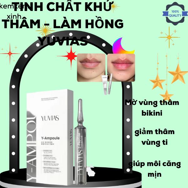 TẶNG Kèm Quà Tinh Chất Khử Thâm Làm Hồng 10ml YUVIAS Căng Bóng Cấp Ẩm Sáng Da – Tặng Son Dưỡng 5ml