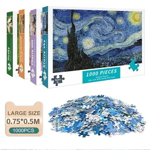 Ready Jigsaw puzzle 1000 pcs paper puzzle / Puzzle JIGSAW 1000 PCS 50 x 75 Cm Puzzle Jigsaw 1000 PCS Mainan Hadiah