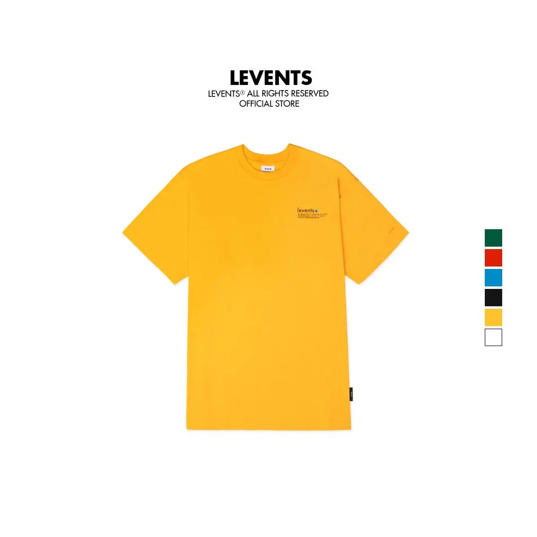 Áo Thun Levents Popular Logo 2.0 Tee 100% Cotton Unisex T-shirt Oversized