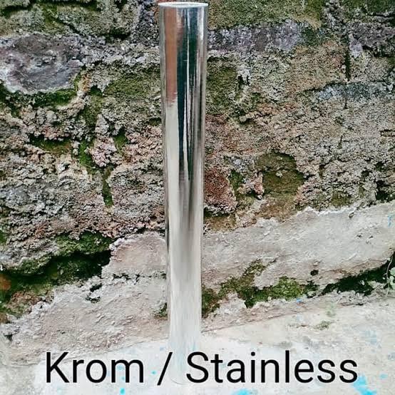 Product Introduction of SKOTLET STIKER MOTOR SILVER CROM /STIKER KROM SILVER ALUMINIUM 6