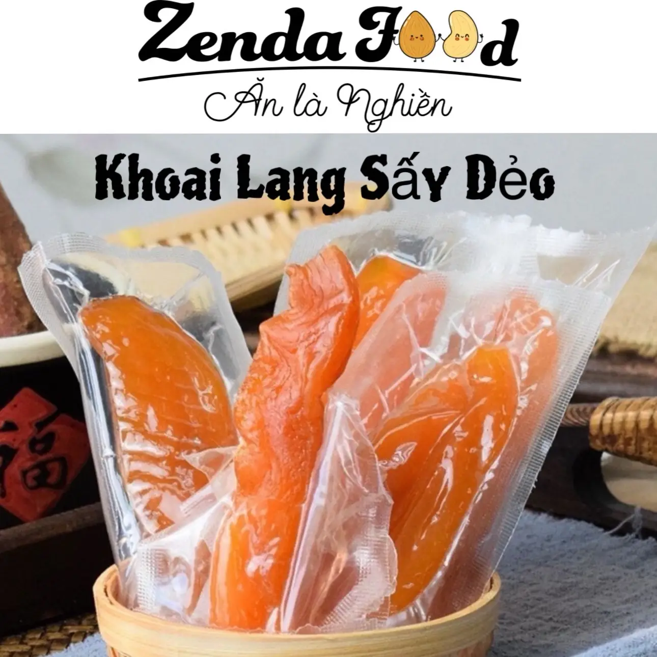 KHOAI LANG MẬT SẤY DẺO  500gam
