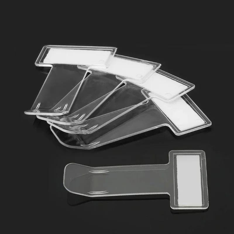 sanjiao New Plastic Ticket Permit Holder Window Kit Practical Card Holder Stickers Clear Windscreen Car Vehicle Parking Car Accessories 1