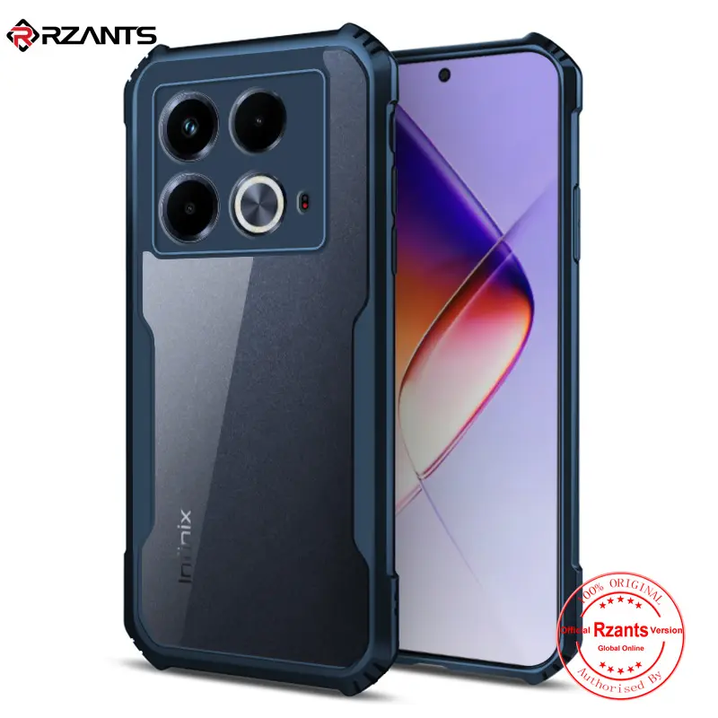 Rzants For INfinix note 40 4G Case Slim Cover Casing Camera Protection Small Hole Phone Shell