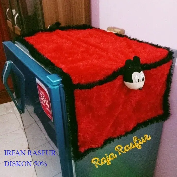 Taplak Kulkas Karakter Bulu Rasfur Tahan Lama Berkualitas Tinggi