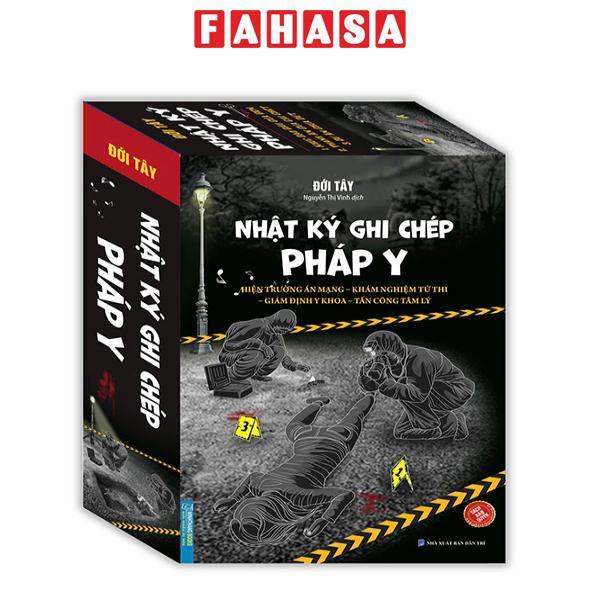  Sách - Boxset Nhật Ký Ghi Chép Pháp Y - Tập 1 + Tập 2 + Tập 3  Hộp 3 Tập  