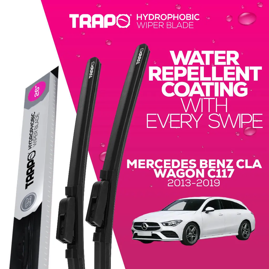 Trapo Hydrophobic Car Wiper Blade Mercedes Benz CLA Wagon C117 (2013-2019)